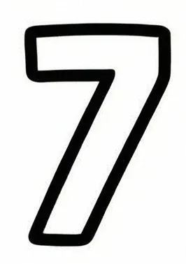 the number 7 is shown in the shape of a number 7.webp